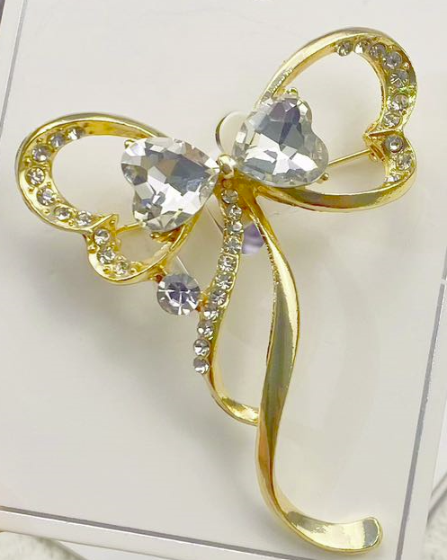 Fashion bow brooch