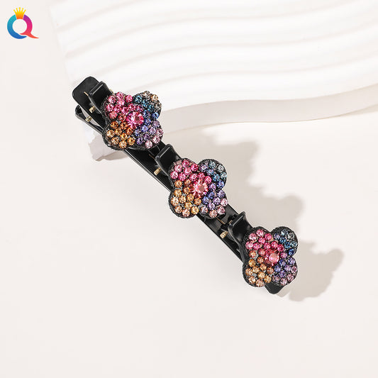 Double hairpin（Clover rainbow color）