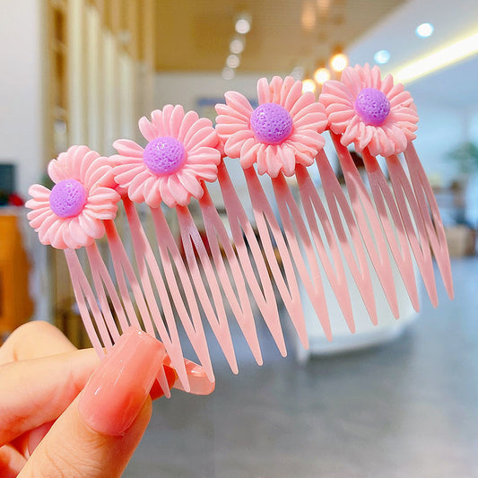 Children's hair side comb（daisy）