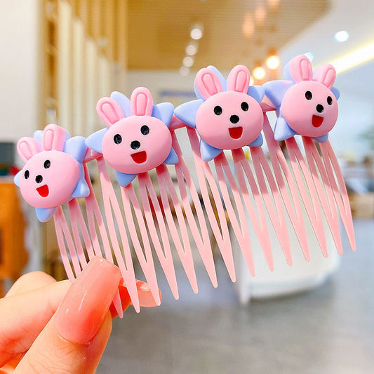 Children's hair side comb（bunny）