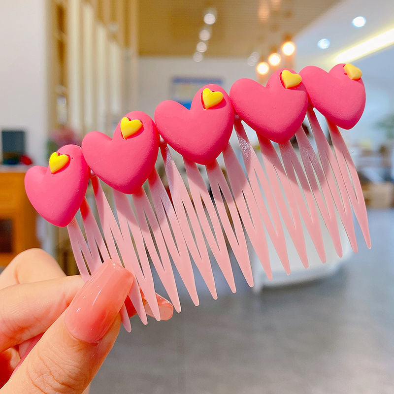 Children's hair side comb（Cardioidary）