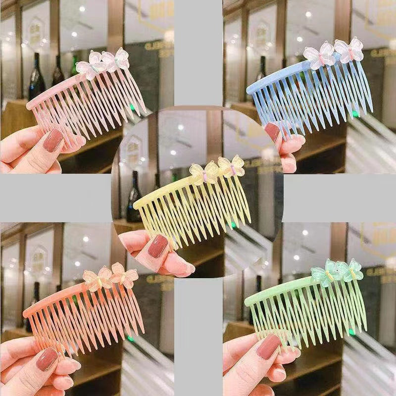 Children's hair side comb（butterfly）