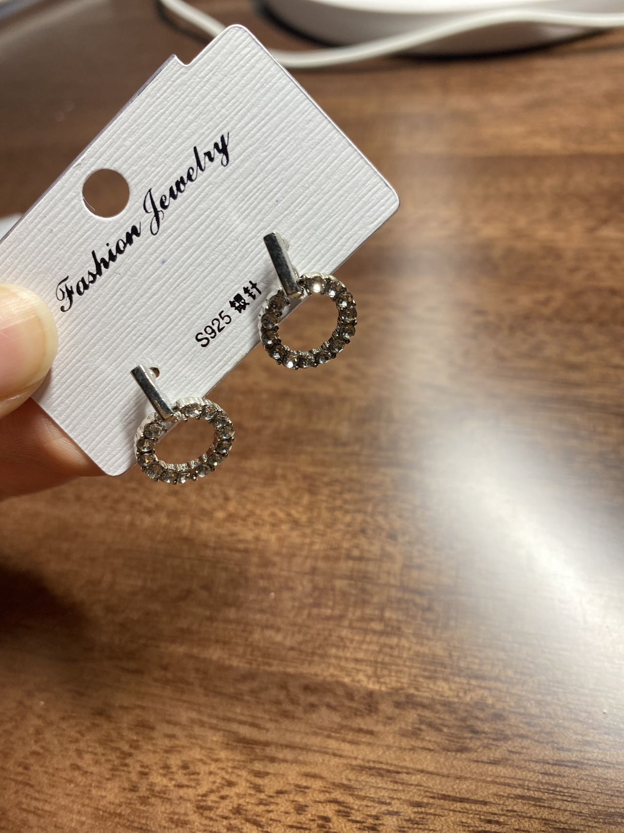 Circle earrings